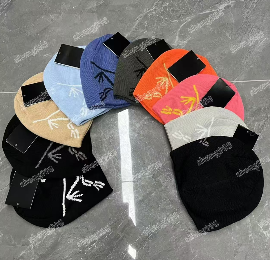 Winter beanie designer fashion bonnet luxe knitted dressy caps autumn hats for mens skull outdoor womens hat cappelli travel skiing wholesale price Knitted hat hot