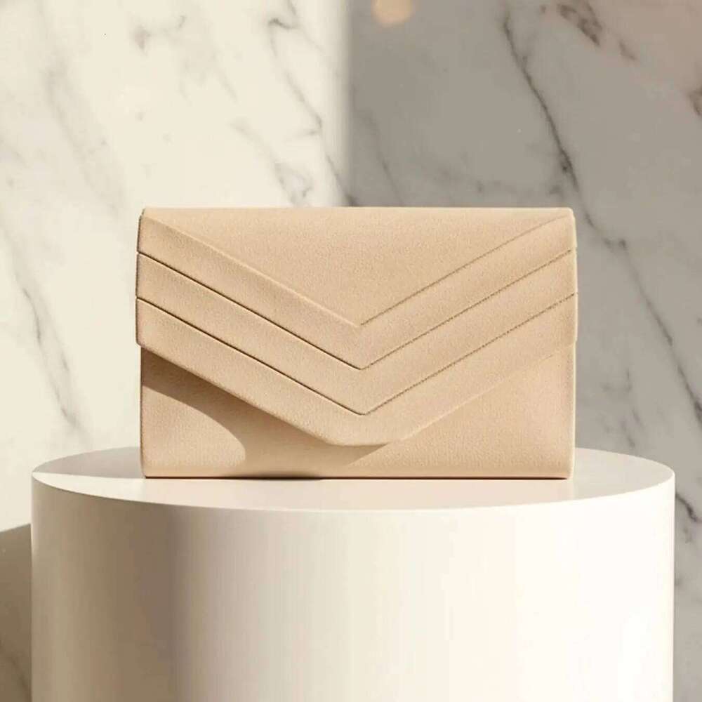 Luxury New Arrival Red Color Velvet Women Evening Envelope Wedding Party Clutch Bags Messenger Chain Shoulder Purse