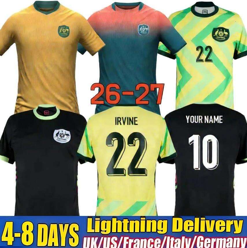 Australia 2025 Sports Outdoors S-4XL men kit kids Athletic Outdoor Apparel 25 26 Soccer Wear Soccer Jerseys Australia