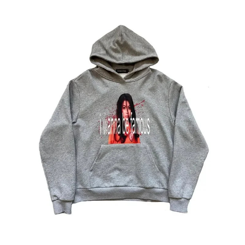 Harajuku Hoodies Oversized Retro Printed Graphic Pullover Sweatshirt Gothic Streetwear Hip Hop Men Women Y2K Casual Clothing 260121