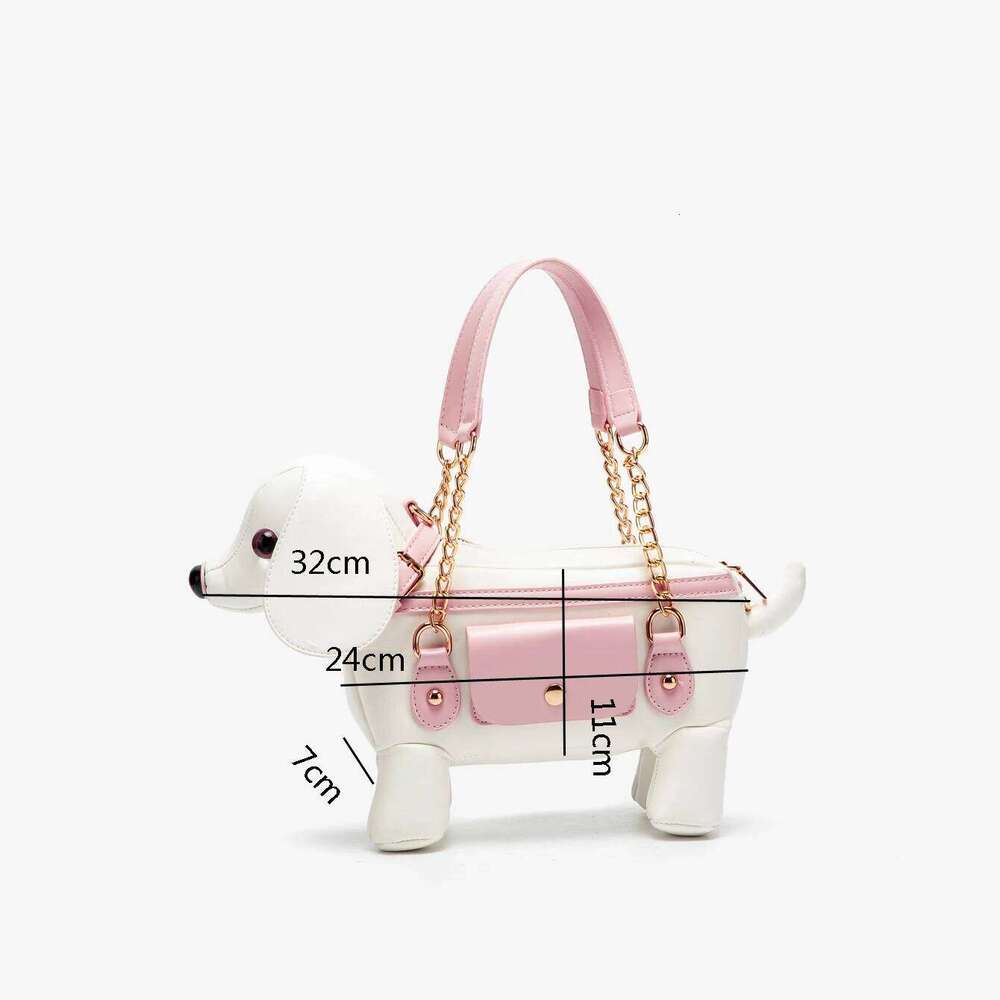 Designer Purses and handbag Shoulder women's bag Wedding Evening Cute dog shape Clutch Purse Bag
