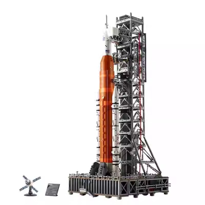 Cross-border new 10341 aviation ICONS series NASA Artemis Space Launch System assembly building blocks