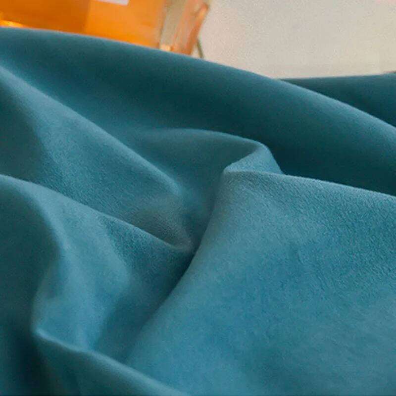 Solid Color Four-piece Set Water-washed Cotton Brushed Quilt Cover Bed Sheet 2 Pieces Pillowcase Thickened Bedding Y260124