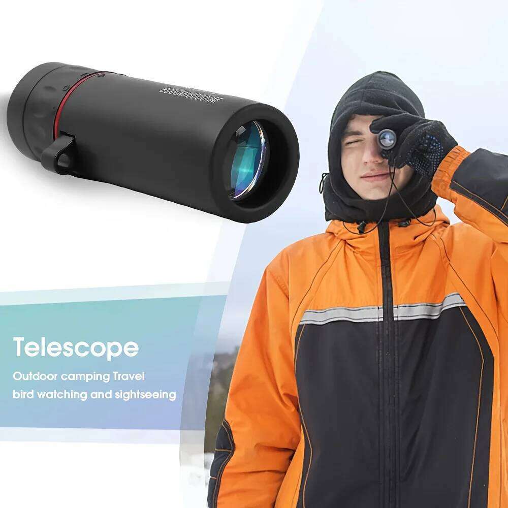 2000x25 HD Monocular Mini Portable Mobile Phone Telescope with Holder Outdoor Camping Hunting Birdwatching Telescopes
