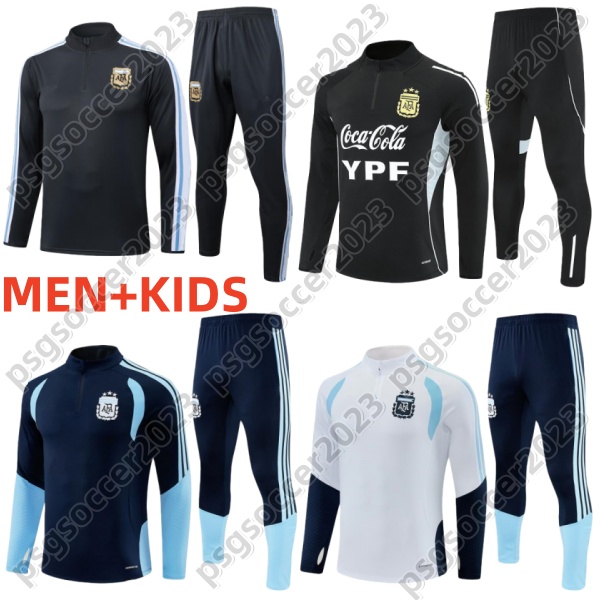 3-star Argentina tracksuit Soccer Jerseys 2026 2027 Home Away jacket Football Shirts MESSIS DI MARIA DYBALA DE PAUL MARADONA Men Kids training suit tracksuits Kit