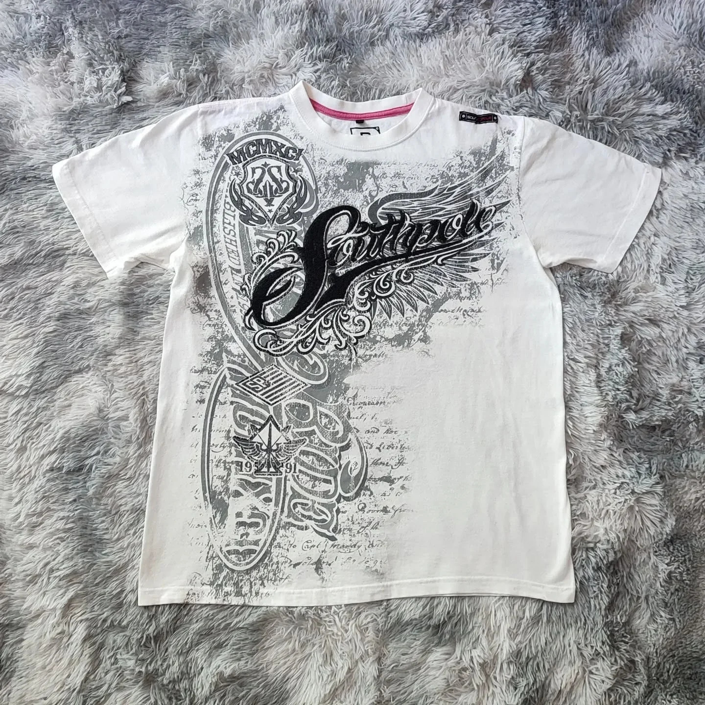 Hip Hop T-Shirt Streetwear Women Vintage Graphic American Style Fashion Baggy Pure Tops Leisure Couple Short Sleeves 260122
