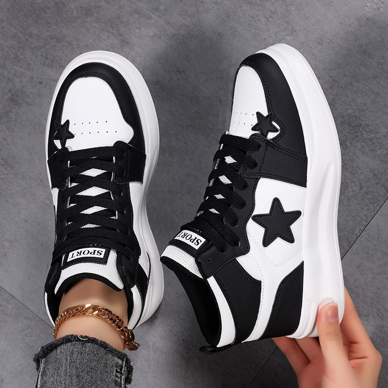 Spring 2026 New Arrival Unisex Breathable Trendy Versatile Chunky High Top Sneakers Fashion Casual Shoes for Men and Women Free Shipping