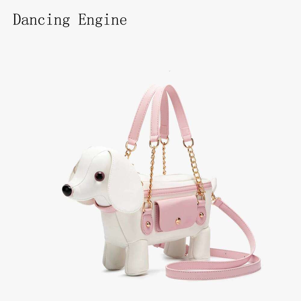Designer Purses and handbag Shoulder women's bag Wedding Evening Cute dog shape Clutch Purse Bag
