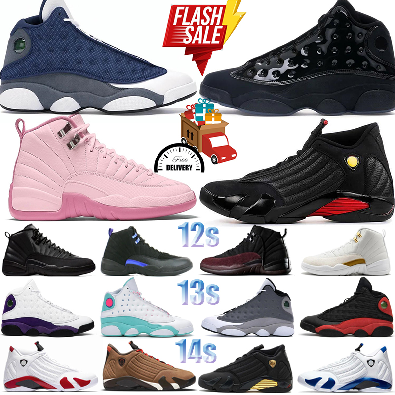 2026 13s 14s Designer 12 13 14 Mens Basketball Shoes Black University Blue Flint Chicago Grey Black White Bred Gym Red Hyper Royal Pine Playoffs Men trainers Sneakers