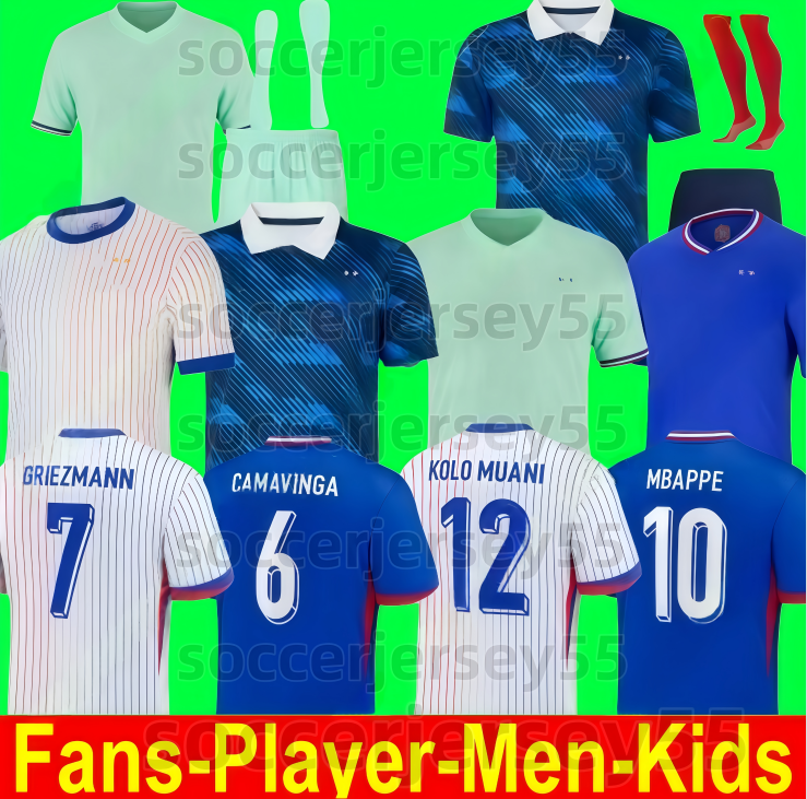 french soccer jersey 2026 27 MBAPPE GRIEZMANN 26 27 GIROUD PAVARO HERNANDEZ DEMBELE Maillots de football shirt equipement de foot Men kids kit enfants