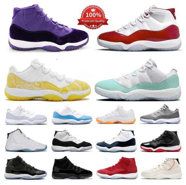 J11 Basketball Shoes 11 Designer Gamma Sneakers 11s White Blue Legend Blue Burgundy men women Outdoor Schuhe Womens Mens sports Trainers Size36-47