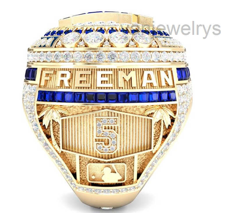 2024 2025 World Series Dodgers Team Champions Championship Ring With Wooden Display Box Sport Souvenir Men Fan Gift wholesale