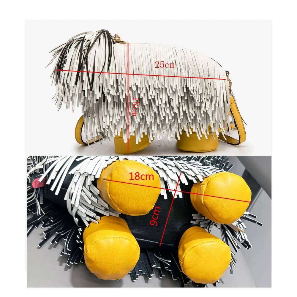 purses and handbags For Women Luxury Designer Leather crossbody shoulder Purse Cute dog shape Evening Party Women's bag