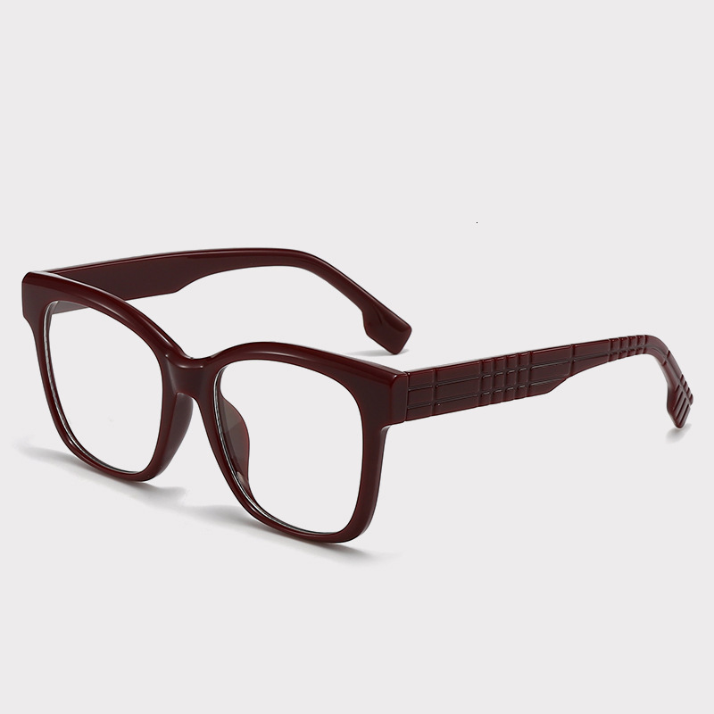 Luxury Brand Designer Sunglass No Makeup Black Frame Glasses For Women With Myopia, Customizable Prescription, Face Slimming, Xiaohongshu Liu Yifei St