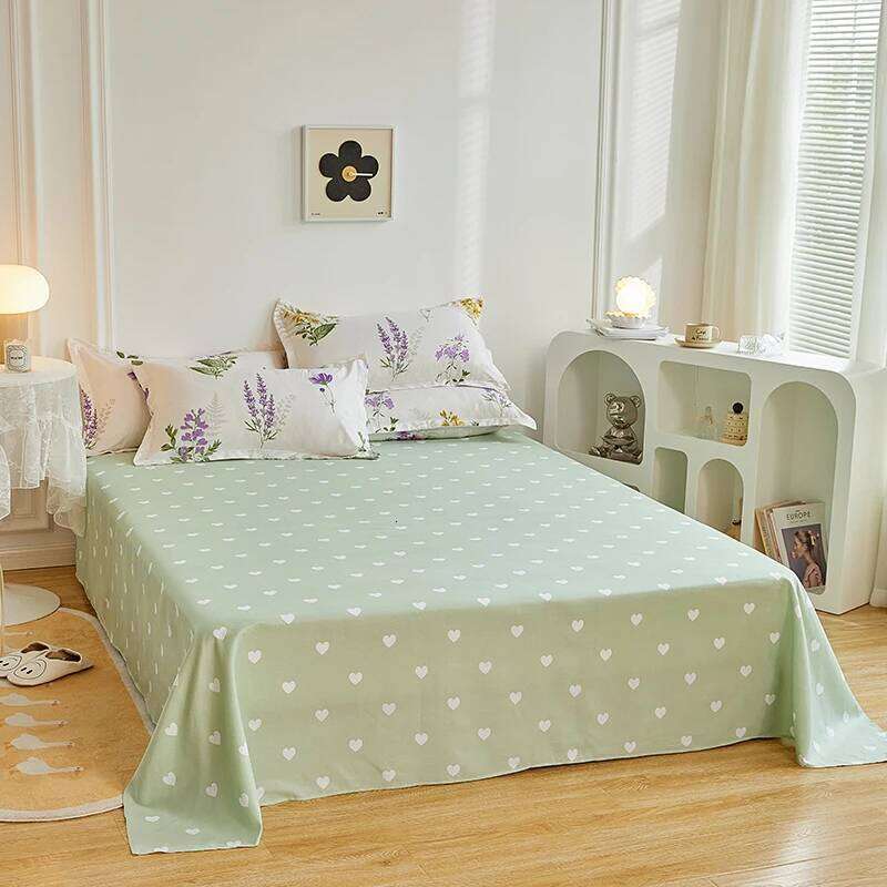 4 Pieces Bedding Country Romantic Lavender Flower Duvet Purple Yellow Floral Quilt Cover Microfiber Bedspread Set Y260124