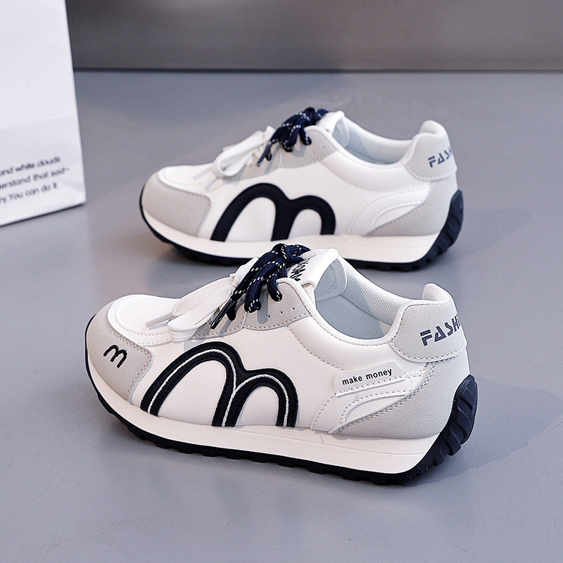 2026 Spring New Design Retro Double Lace Color blocked Women's Shoes Soft Bottom Versatile Fashion and Comfortable Casual Sports Shoes