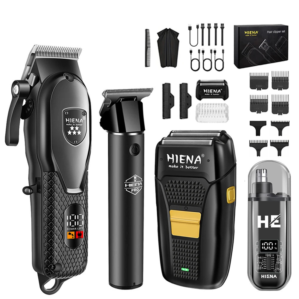 HIENA hair clipper professional Hair cutting machine Barber shop electric shaving mens haircut Trimmer man 260108