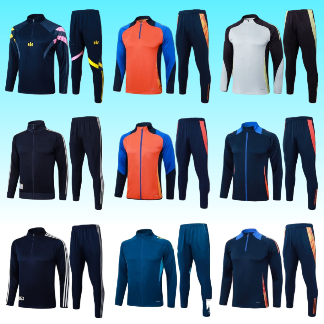 2025 2026 Juventustracksuit Soccer Jerseys 24 25 26 Long-sleeved jackets warm-up training clothes for men and children
