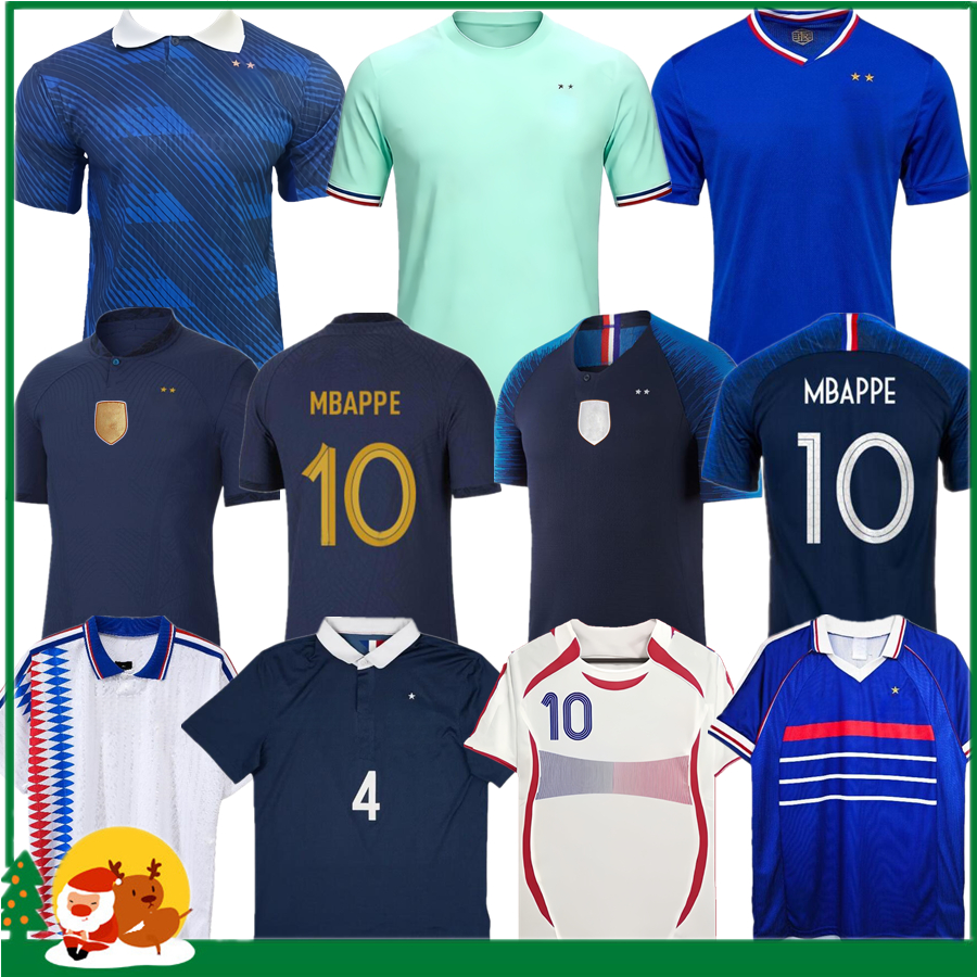 French club Full Sets 2025 2026 MBAPPE soccer jerseys 25 26 GIROUD GRIEZMANN KANTE O.Dembele Maillot de foot equipe Maillots 1998 2014 Men kids kit women