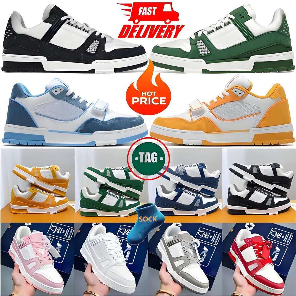 Mens Womens Designer Shoes SkateSneakers Leather Flat Casual Shoe Buttersoft x Nigo FW25 Luxury white black navy purple blue Outdoor Sneaker Men Runner Trainers