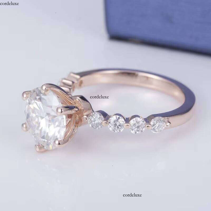 Messi Jewelry 3Ct DEF for women Women's jewelery ring Fashion Silver Silicon Stone Ring