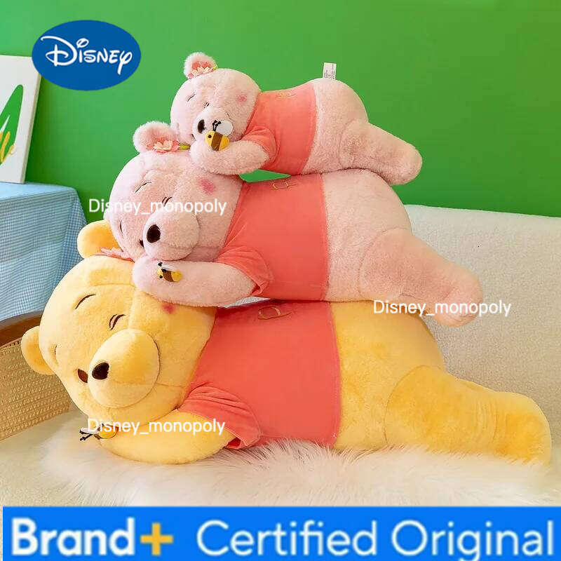 Disney 40-100cm New the Pooh Plush Toys Cartoon Animal Winnie Bear Doll Soft Stuffed Cute Anime Character Pillow Birthday Gifts H260126