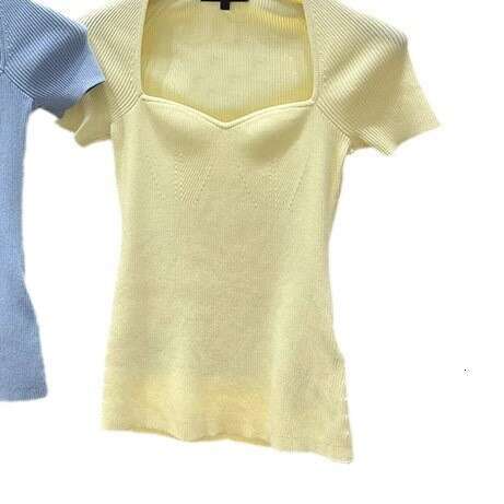 2025 Spring New French Elegant Designer Style Slim Knitted Women's Sweater Top