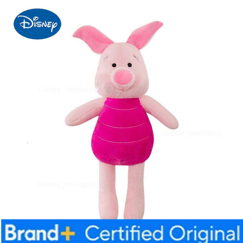 Disney 120cm Pink Piglet Plush Winnie The Pooh Cute Toys Cartoon Stuffed Anime Plushie Big Piggy Doll Kid for Gifts H260126