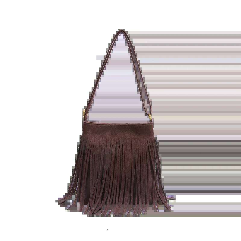 Oxford Zipper Large Capacity Crossbody Tassel Ethnic Female 2025 High Quality Solid Color Versatile Shoulder Bags XJ260125