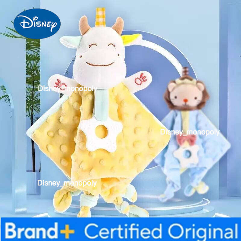 Disney Baby Comforter Plush Stuffed Animal# Security Blanket for Babies Soothe Appease Towel Soft Plush& Newborn Sleeping Dolls H260126