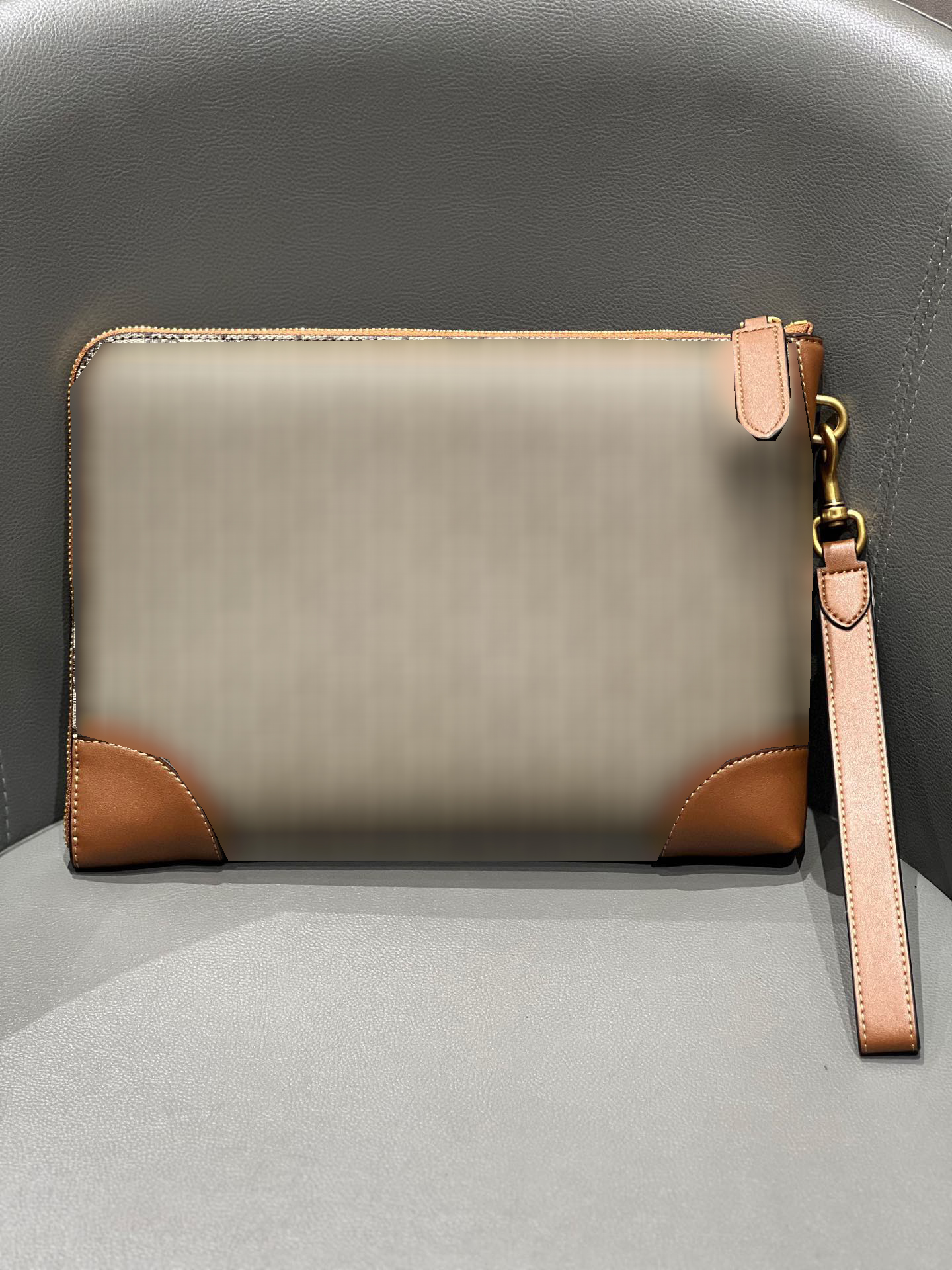 Chic Women's Premium Full Grain Leather Tote - Ample Space & Practical Inner Pockets for Organization