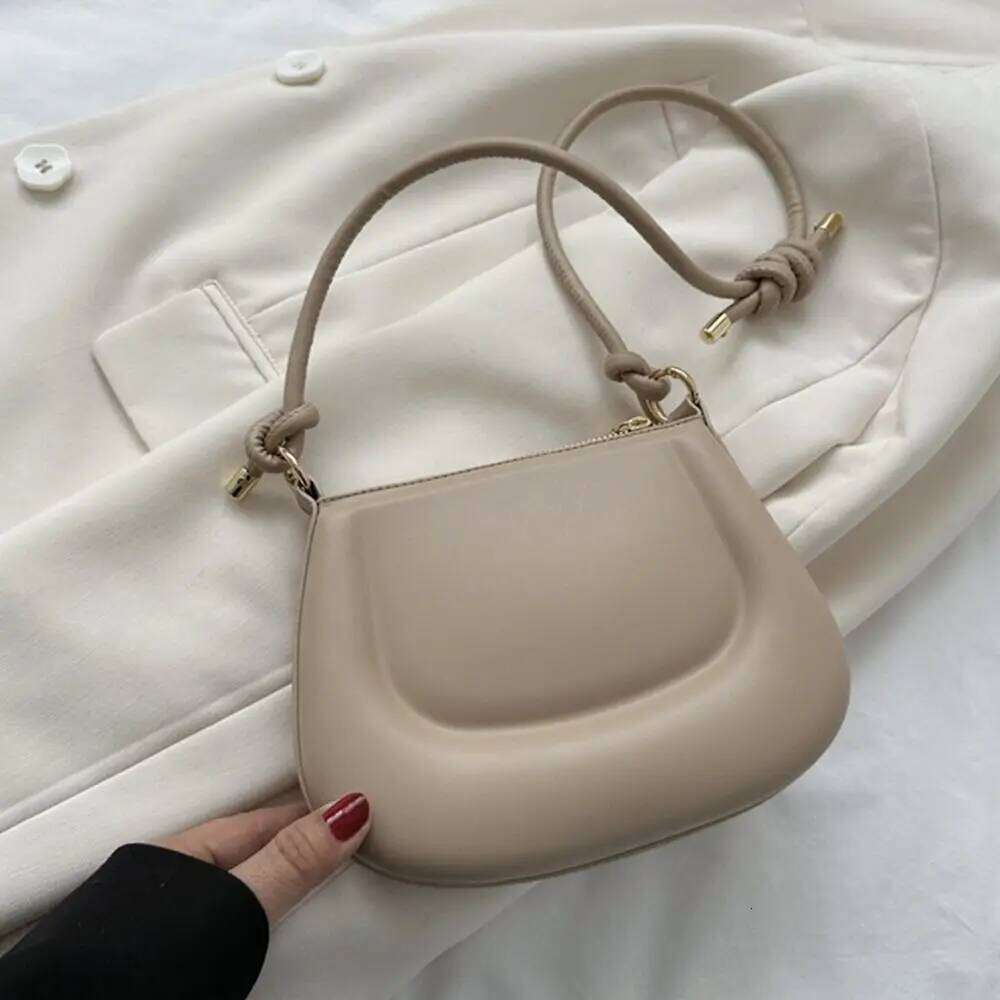 Girls Simple Solid Color Shoulder Messenger Crossbody Bags Underarm Bag XJ260125