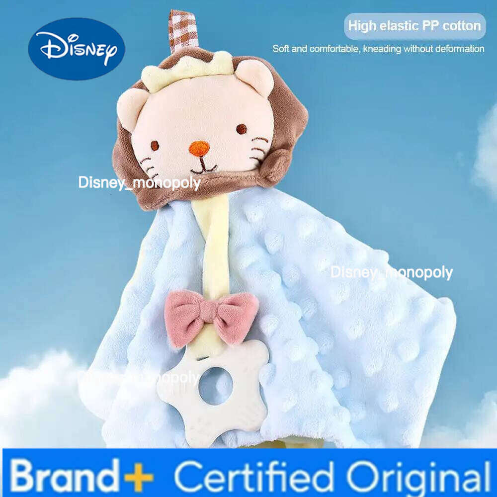 Disney 1Pc Soft Sleeping Dolls For Newborn Baby Cute Comfort Plush Stuffed Animal Security Blanket Soothe Appease Towel H260126