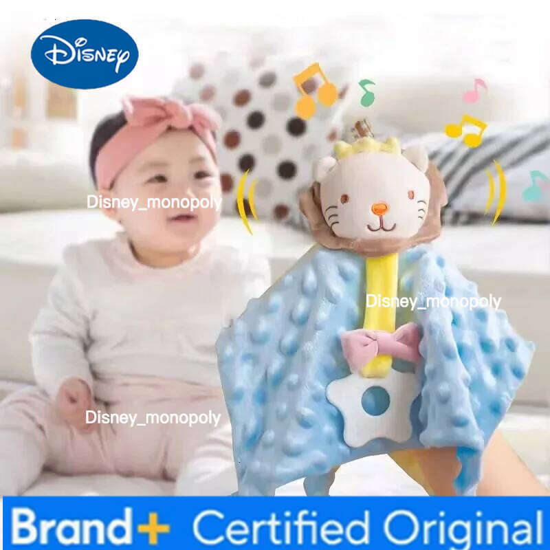 Disney Baby Comforter Stuffed Animal Security Blanket for Babies Soothe Appease Towel Soft Plush Newborn Sleeping Dolls H26012611