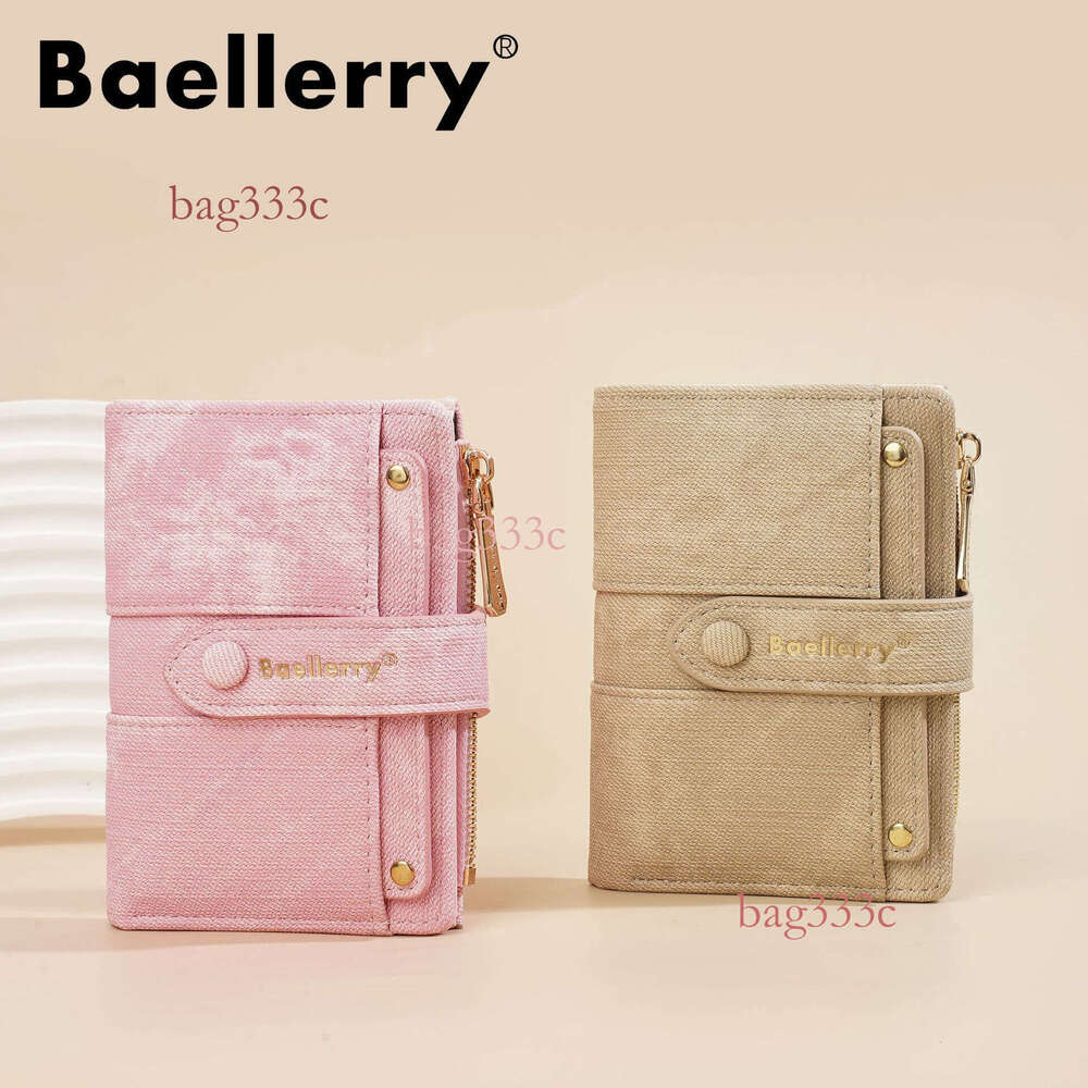 New Women's Female High-End Ins Style Student Mini Card Holder Integrated Fashion Small Wallet For Women MASA