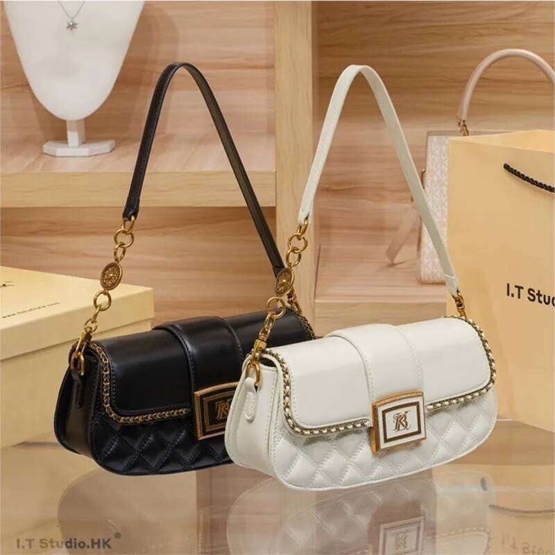 Light luxury brand women's single shoulder underarm for autumn and winter 2025, designer high-end fashion crossbody bag XJ260125