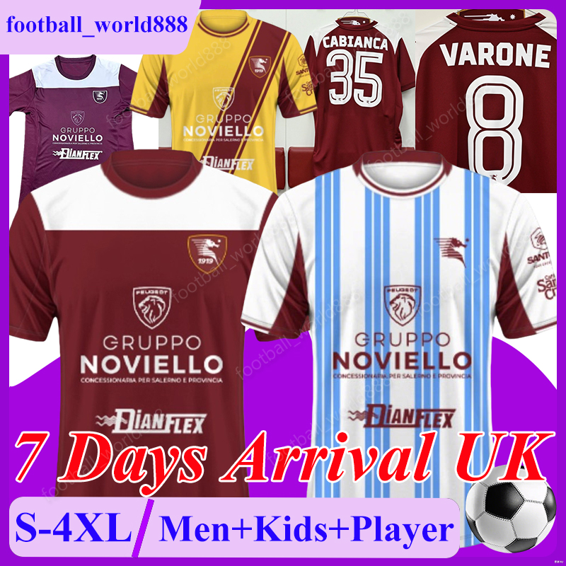 4XL maglia Salernitana 1919 26 27 Soccer Jerseys FERRARI CAPOMAGGIO INGLESE 2026 Football Shirts FERRARIS LIGUORI football kits GOLEMIC Men Kids Kits Socks Sets