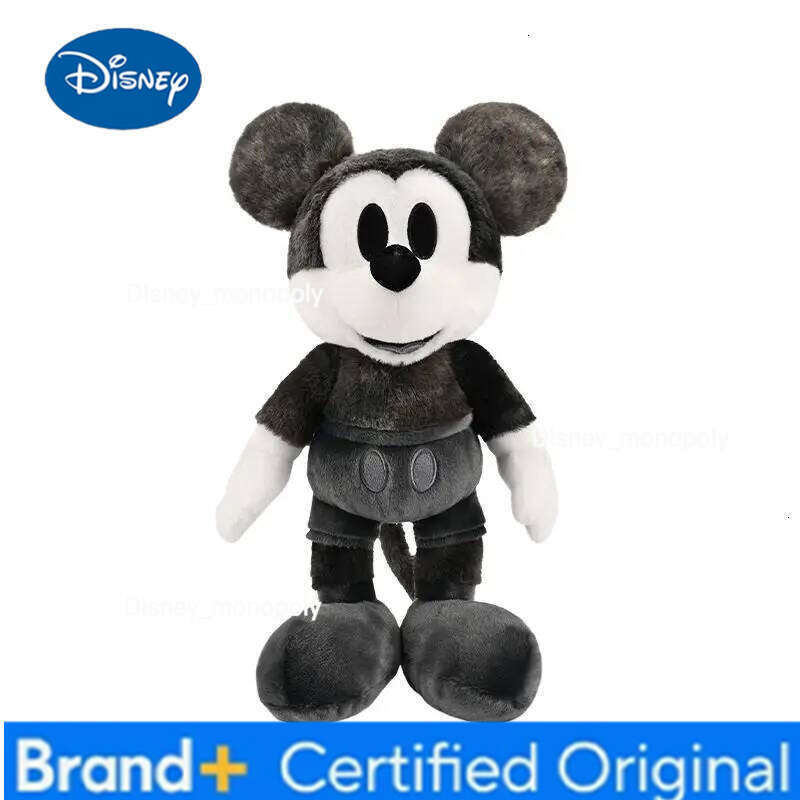 Disney Mickey Mouse Toy Colorful Series Cute Cartoon Sweet Anime Plush Soft Creative Realistic Bed Decoration Parent Child Gift H260126