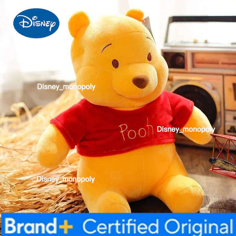 Disney **HOTSALE Winnie The Toys Soft Stuffed Kawaii Anime Doll Cartoon Pooh Bear Plush toys Birthday Gift for Boys H260126