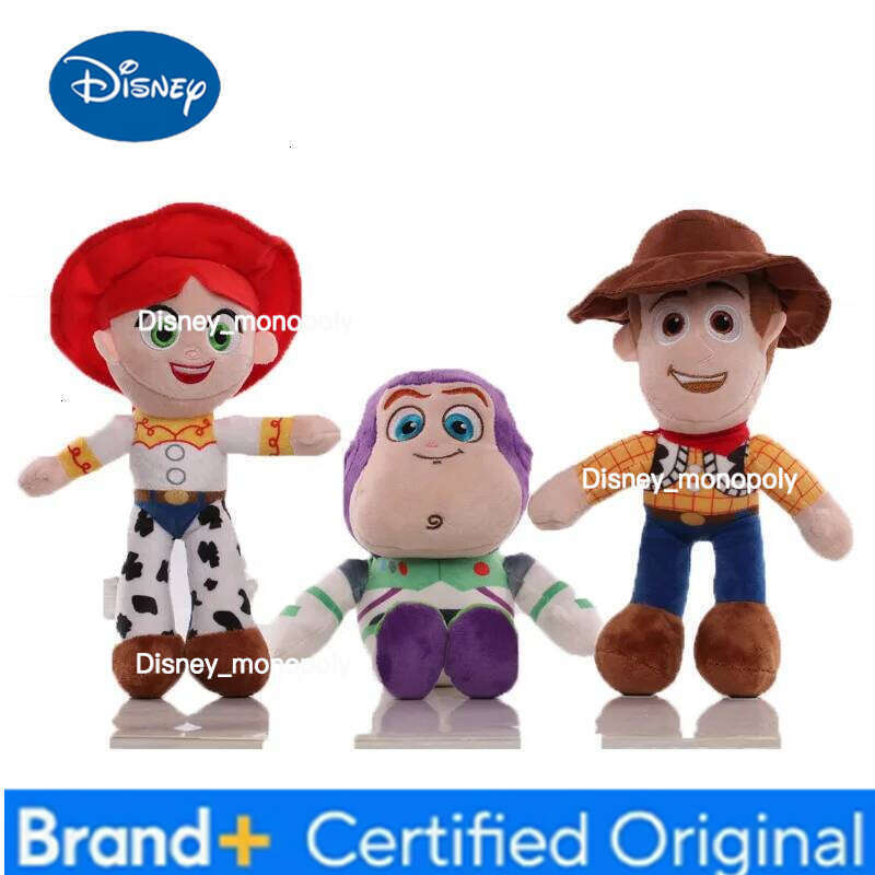 Disney 23cm Cute Woody Buzz Lightyear Plush Toy Lovely Stuffed Anime Jessie Plushies Pendant Cartoon Doll Home Decor Xmas Gift H260126