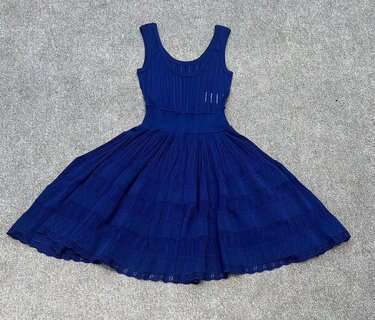 2026 Summer New French Designer Thin Hollow Sleeveless Knitted Tank Top Women's Short Skirt Women