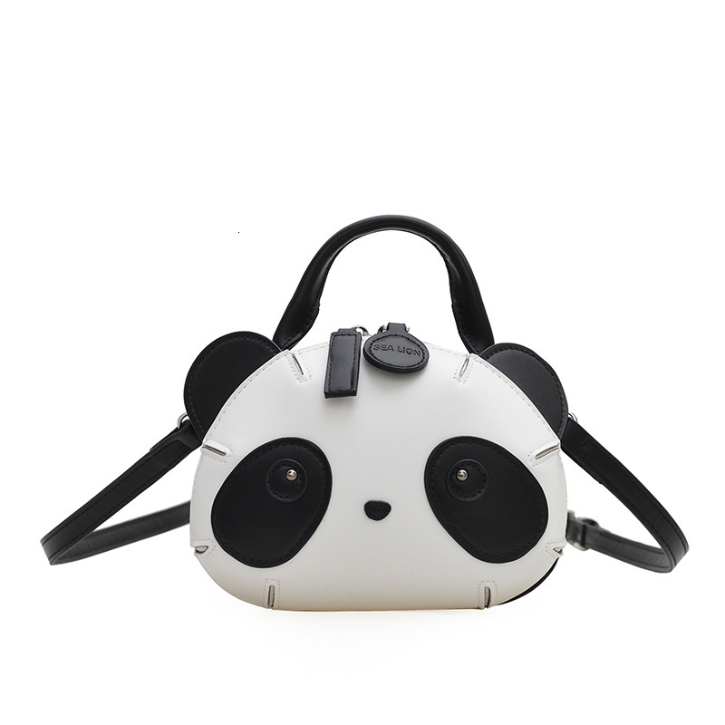 Childlike Cute Panda Style Crossbody New Large Capacity Children's Shoulder Cartoon Internet Celebrity Hot Bag