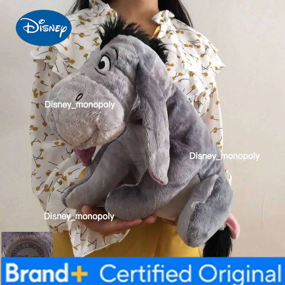 Disney Eeyore Donkey Winnie Bear Tigger Tiger Piglet Pig And Rabbit Roo Plush Toys Cute Stuffed Animals Kids Soft Doll H260126