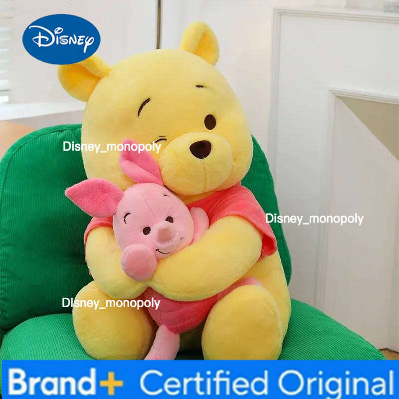 Disney 2026 HOT SALE 35cm Winnie the Pooh Plush Toy Cute Little Bear Vivi Doll Friend Birthday Gift Chrismas gift H260126