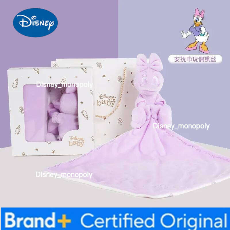 Disney Classic characters Small elephant Dumbo Donald Duck Daisy duck Plush Toy Baby Sleep comforting Pacify towel animals doll H260126
