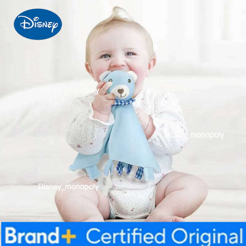 Disney Cute Animals Comforter Stuffed Bunny Plush Toy Baby Appease Towel Sleeping Toys For Babies 0 12 Months H260126