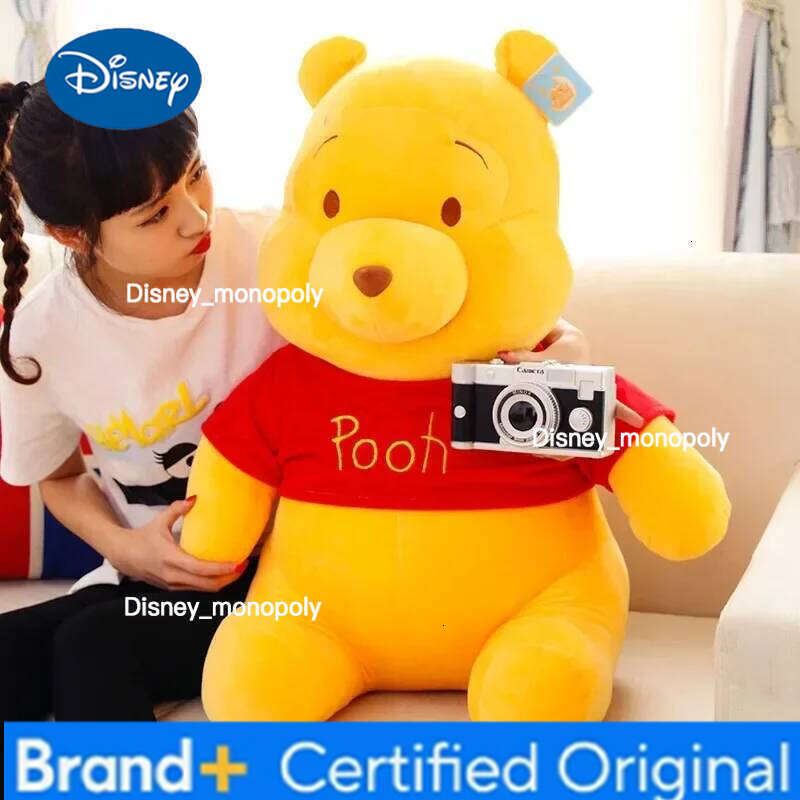 Disney 23cm Winnie The Pooh Stuffed Plush Toy Cartoon Anime Claw Machine Doll Gift for Girlfriend's Birthday H2601261