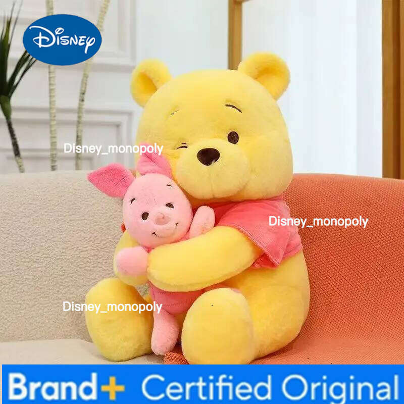 Disney HOTSALE 35cm Winnie the Pooh Plush Toy Cute Little Bear Vivi Doll Friend Birthday Gift Chrismas gift H26012611