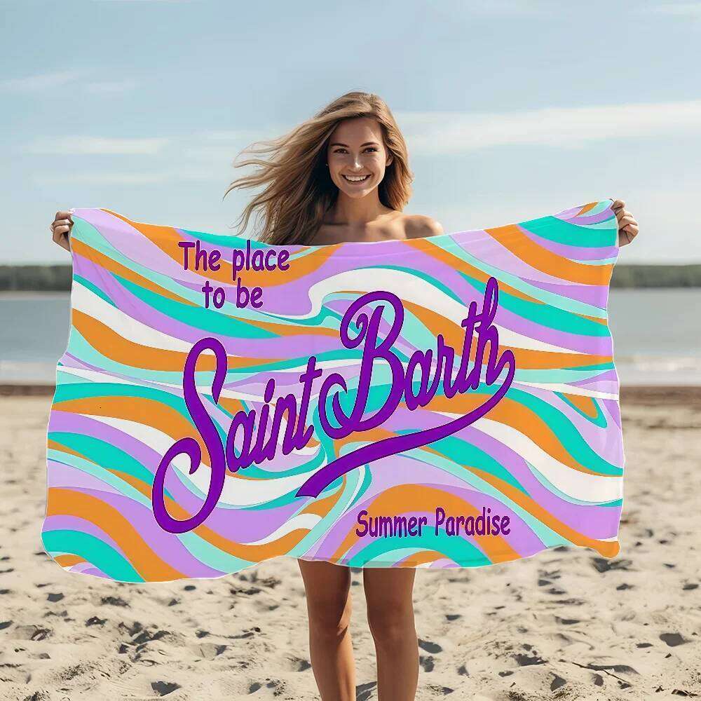 Towel Sauna Barth Saint Gift PoolGym Beach Travel Shower Quick Fashion Dry Sports Print Towels Camping Soft 26Y0126