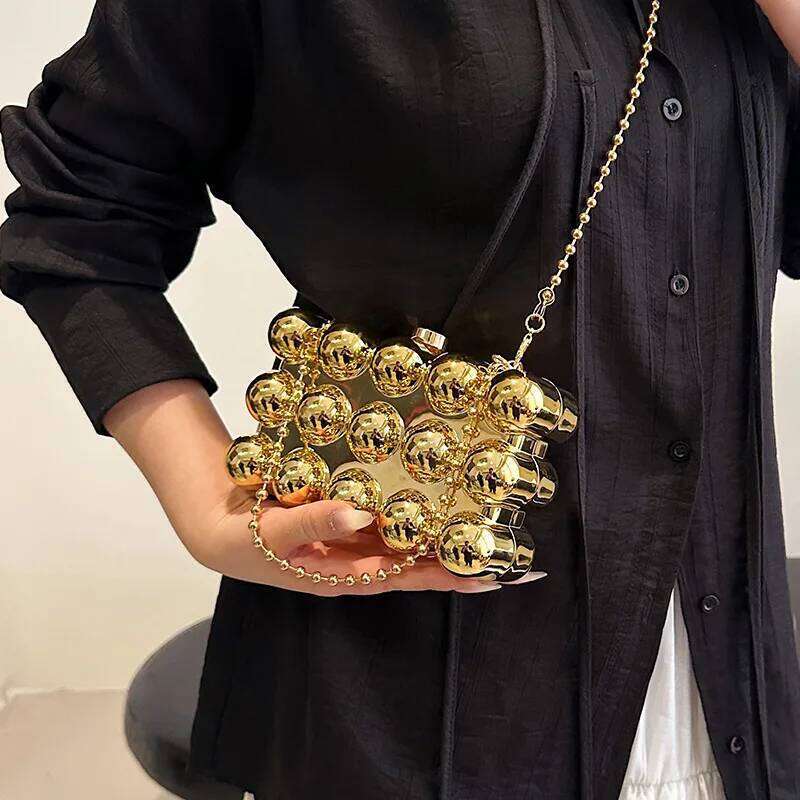 Acrylic Box Bag 2025 - European Single-Shoulder Chain Purse, Same Style Fashion Women's Designer Handbag XJ260125